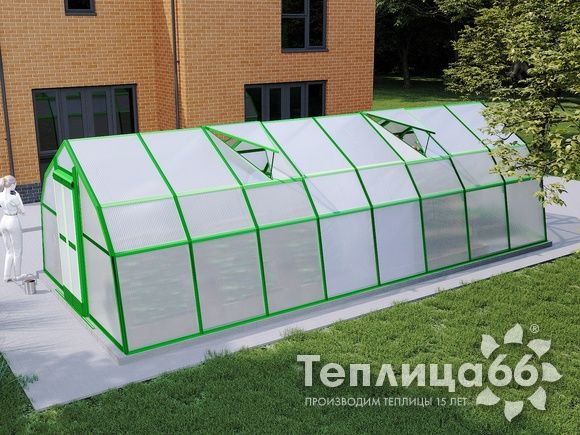 Теплица Рада Таймыр под поликарбонат, 3,5х6 метров