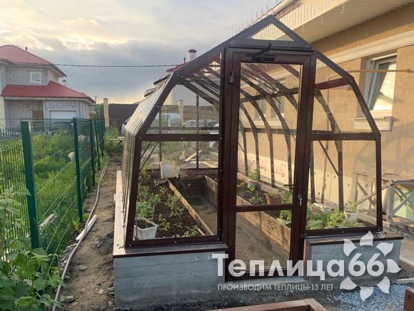Теплица Рада Нева под стекло, ширина 2.65 метра (Калькулятор теплицы)