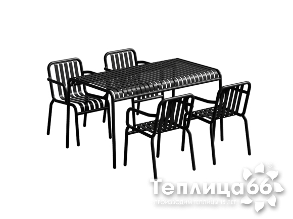 Комплект обеденной мебели Flow 2