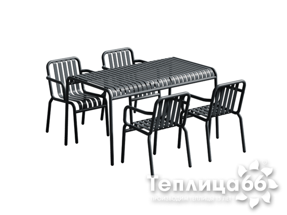 Комплект обеденной мебели Flow 2