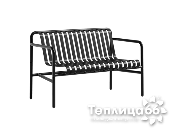 Диван высокий с подлокотниками Flow