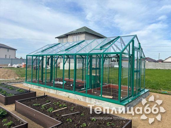 Теплица Рада Гарденикс 3 С (под стекло), ширина 3 м